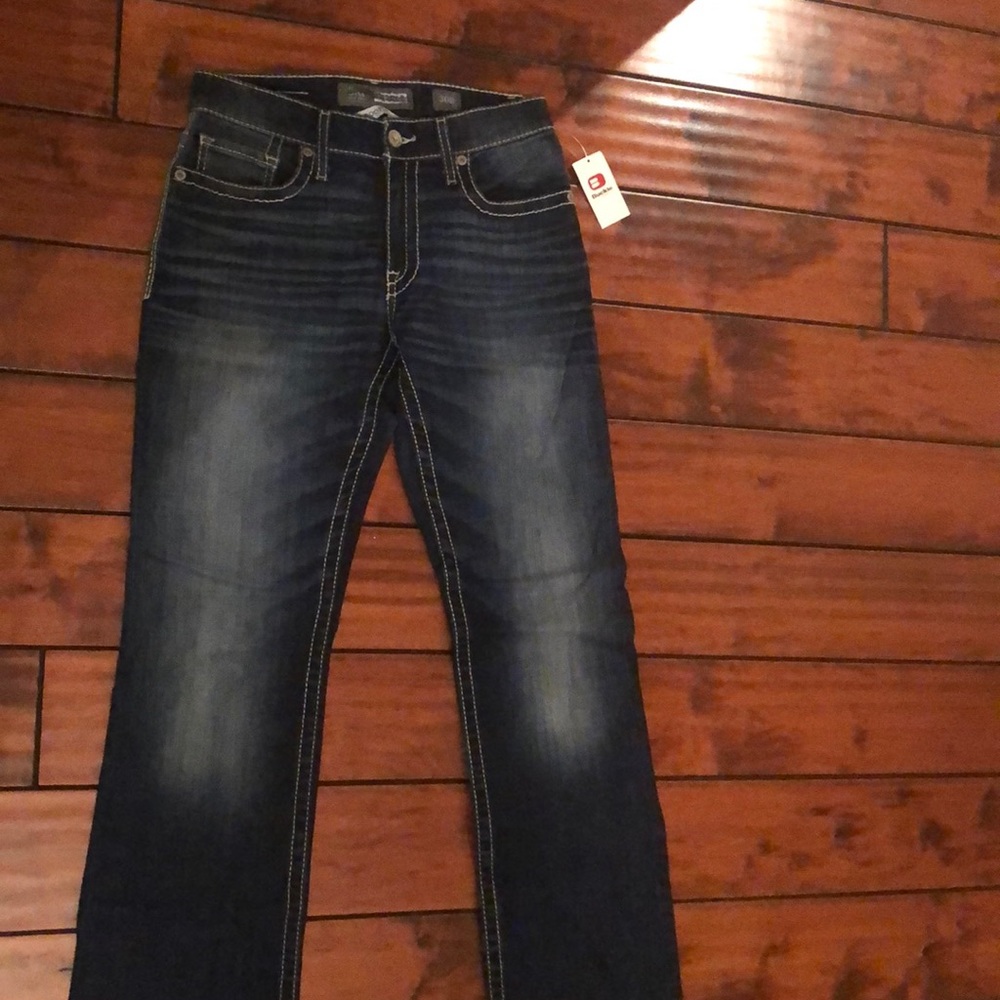 Buckle jeans men